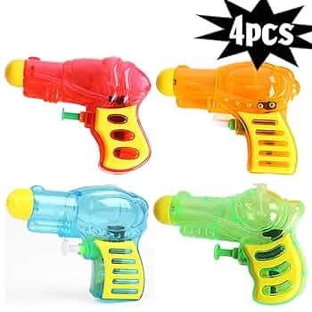 水鉄砲 水遊び ウォーターガン 水ピストル みずあそび 4個セット 6171bISWxPL._UF350,350_QL50_.jpg