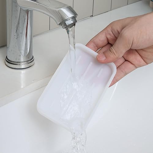 Miniatura 9 de MicoYang Bandeja organizadora de fregadero de cocina de silicona para múltiples usos, soporte de esponjas fácil de limpiar para encimera o