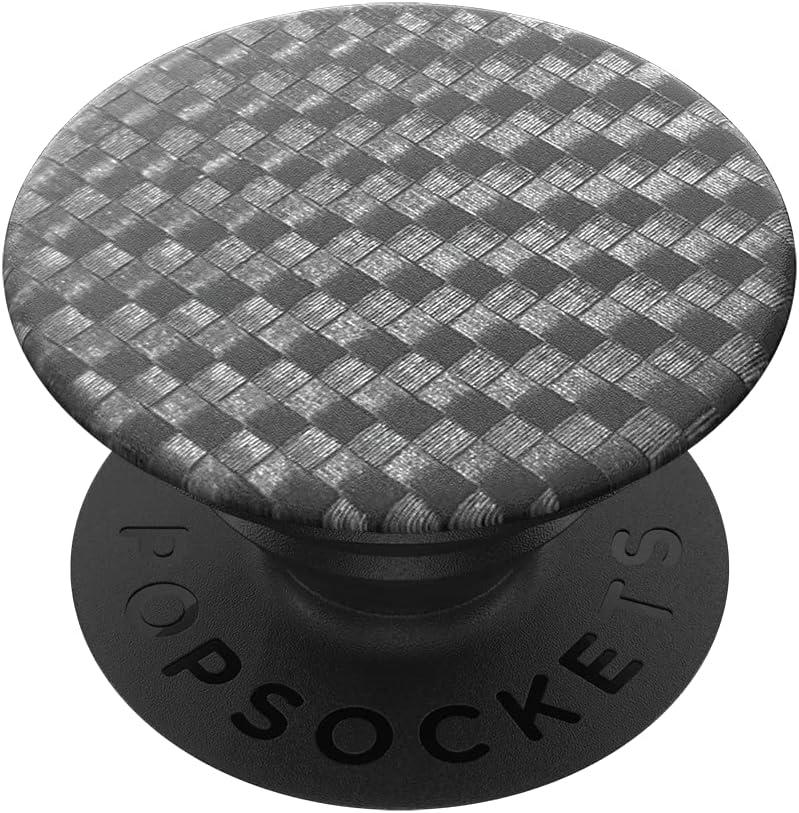 PopSockets Japan - PopGrip Chic Mesh Black Pop Grip Smartphone Grip & Stand