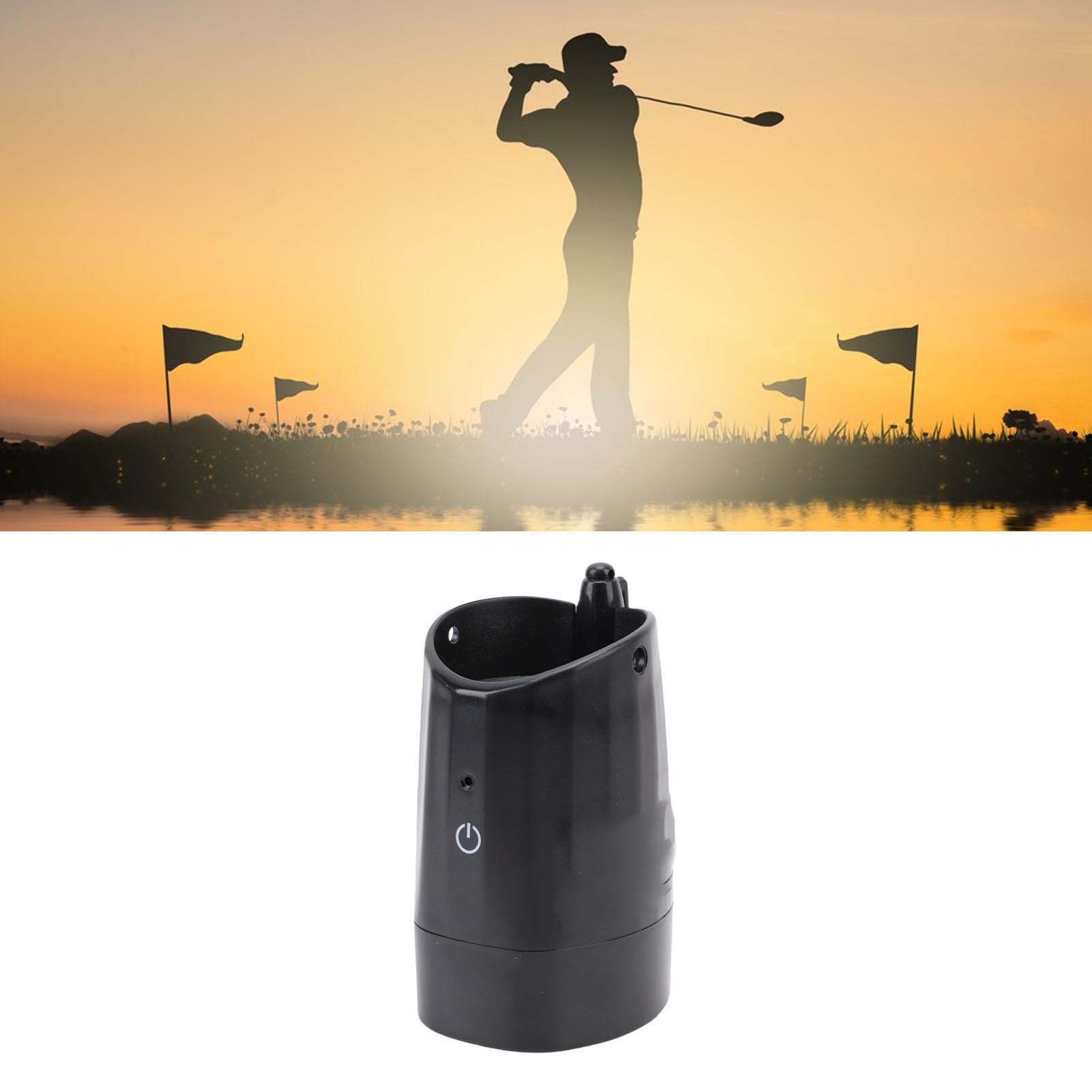 Luocute Golfball-Balancer, 10.000 U/min Hochgeschwindigkeits-Elektromotor für Präzise Ausrichtungsmarkierung, mit Automatischer Schwerkraftzeichnung, für Golfball-Balance und