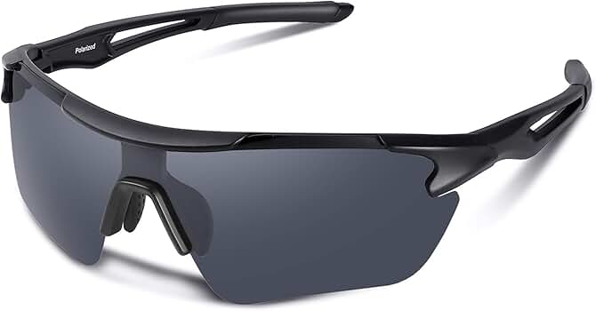 Amazon.co.jp: [BEACOOL] スポーツサングラス 偏光レンズ 自転車