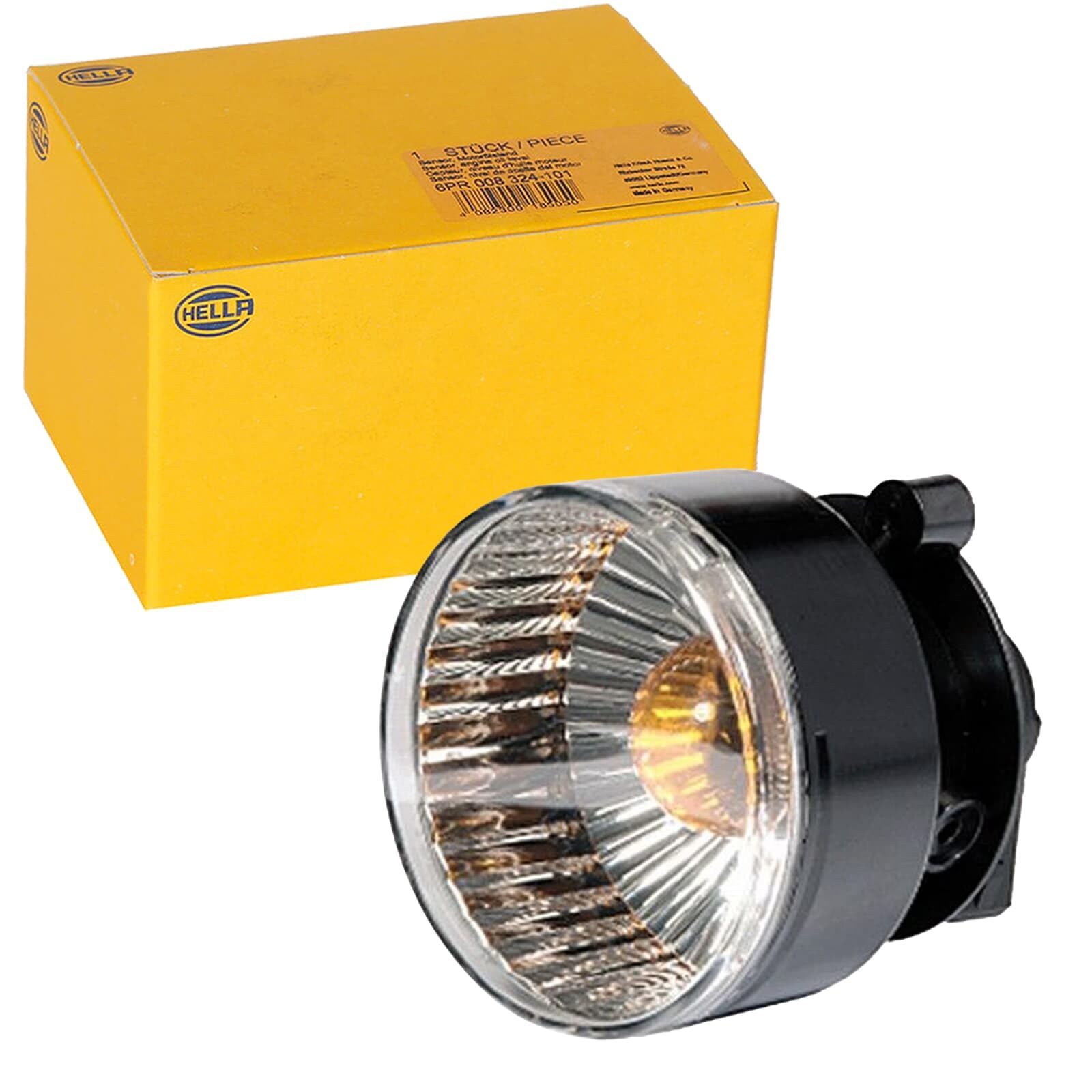 HELLA 2BA 009 001-071 Direction Indicator - Halogen - 12V - Fitting/Screw Connection - Lens Colour: Crystal clear - Front - Quantity: 1