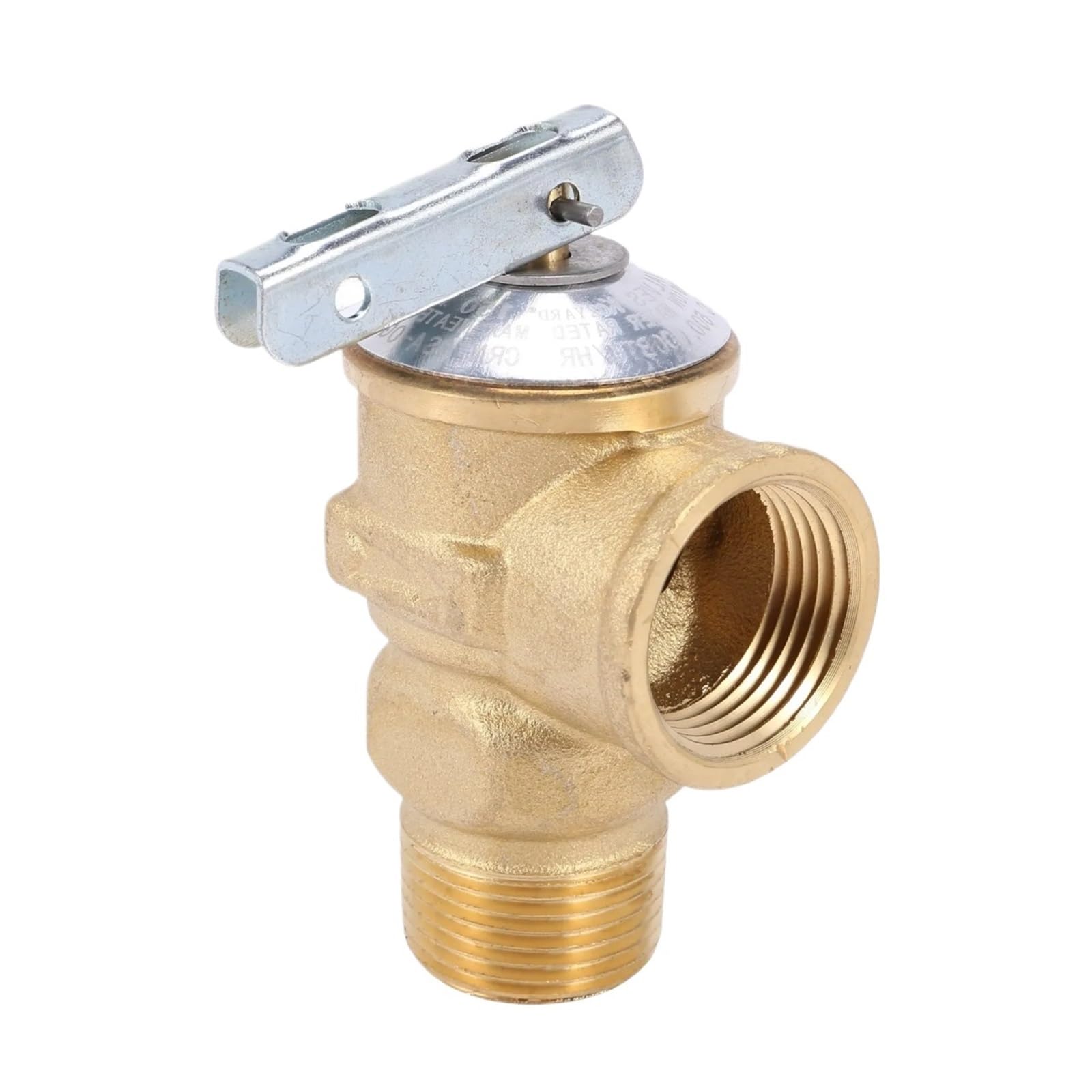 Vanne de pression 3/4 NPT en laiton premium sans plomb 150 Psi pour ballon d'eau chaude