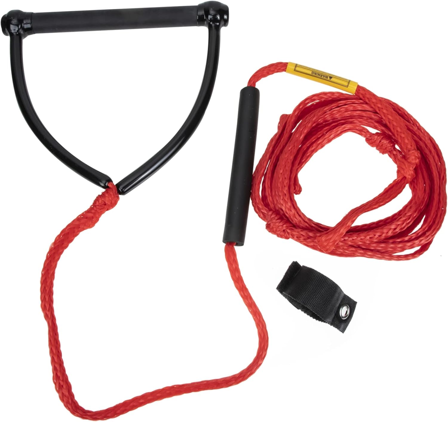 Wear Resistant Water Ski Rope with Durable Polypropylene and Aluminum High Tensile Strength Tow Rope for Wakeboarding and Tubing for Watersports