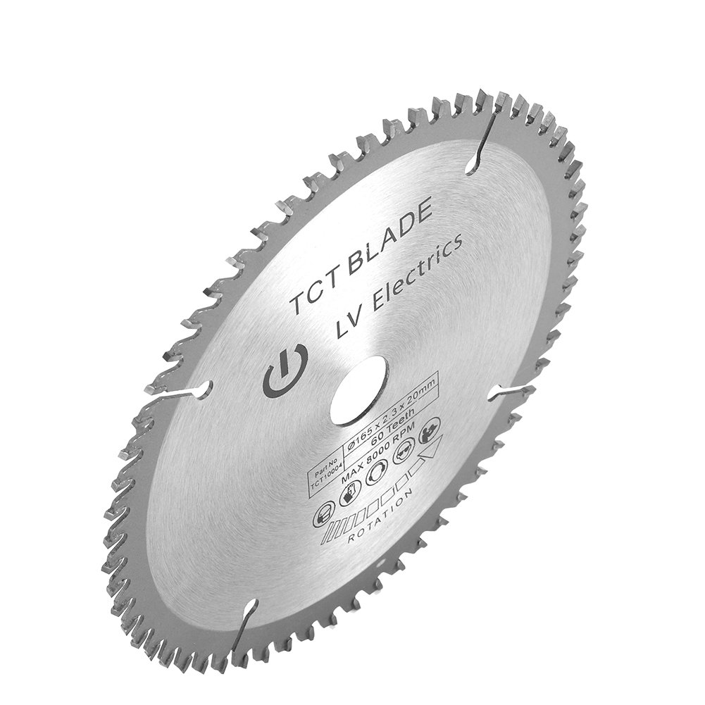 Amazon | 165mm 木工用チップソー 丸のこぎり 165*20*2.3mm 60歯 丸鋸