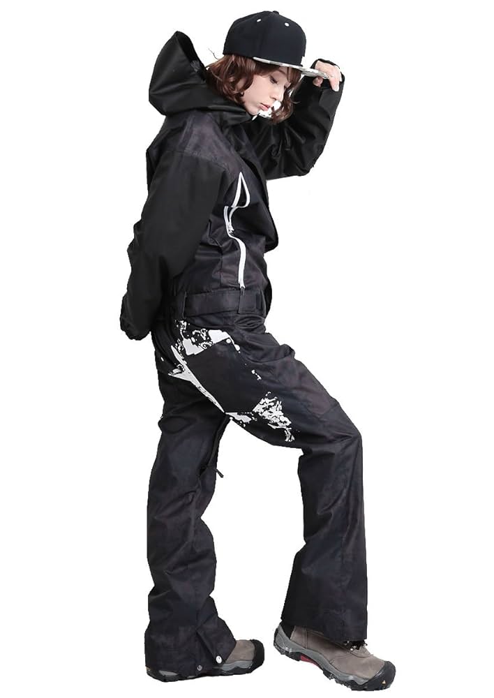 rhythm スノーボードウェア　ツナギ　黒　S Amazon | le-Rhythm（リアリズム） スノーボードウェア XSサイズ
