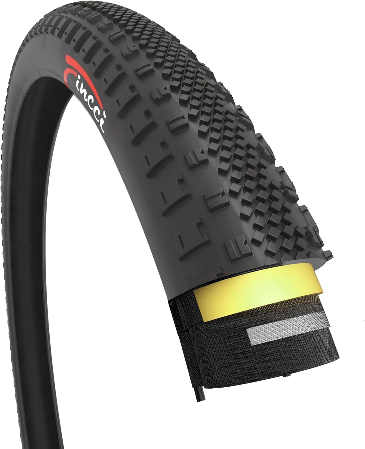 Fincci Fahrradreifen 700с x 38c – Gravel Faltreifen 28 Zoll