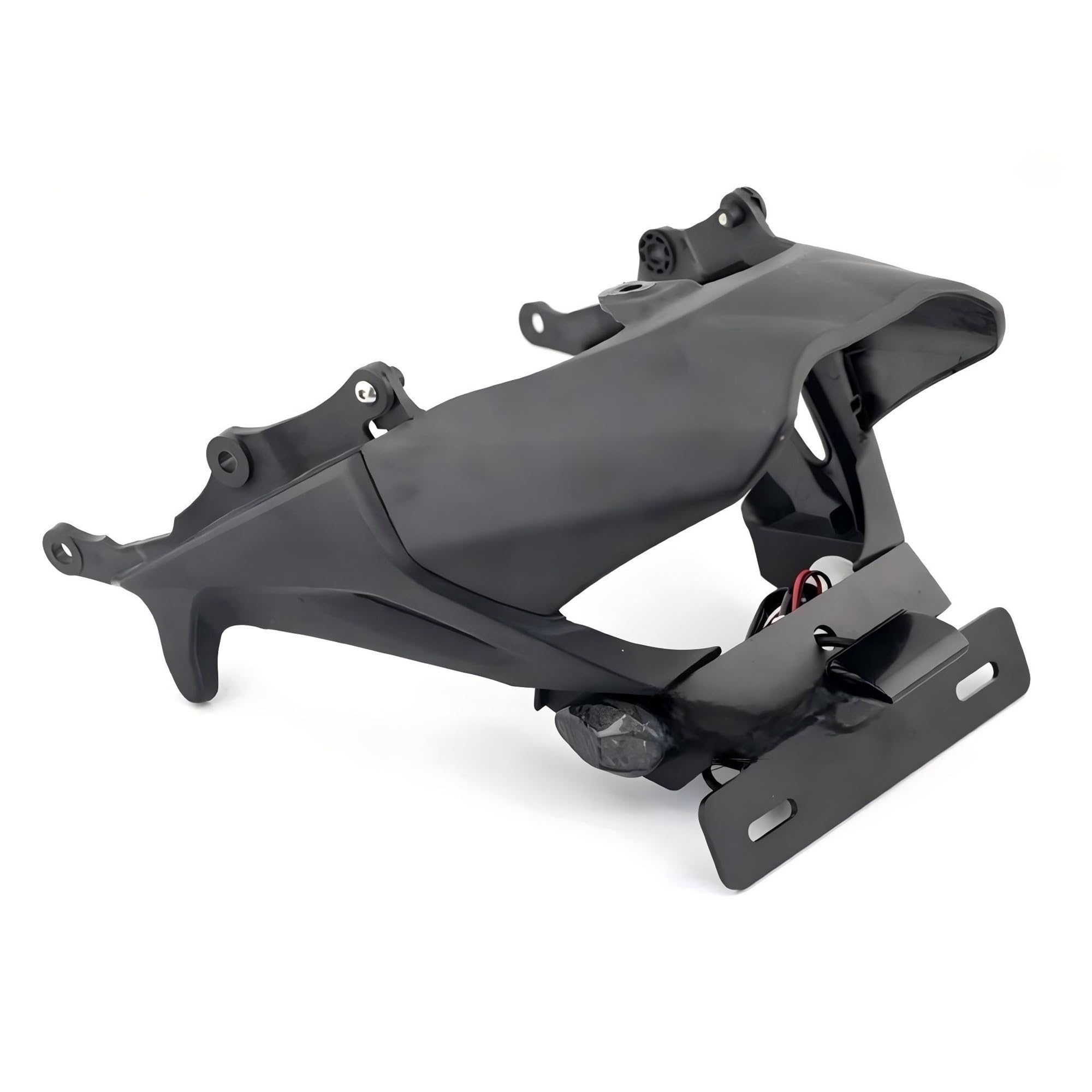 Support de plaque moto pour Honda 2006 2007 avec support d'immatriculation noir - 7