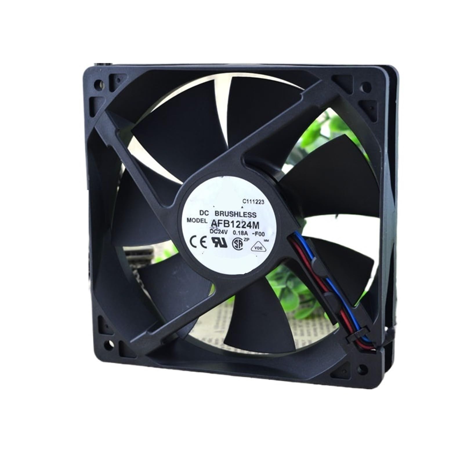 QNEZIQTMH AFB1224M 24V 0.18A 12025 120 * 120 * 25mm 12cm Cooling Fan