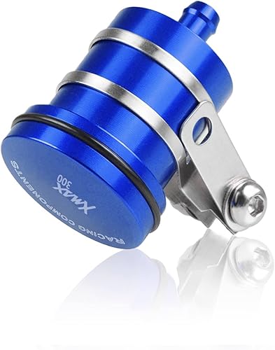 Miniatura 9 de Tapa protectora para Yamaha XMAX 300 XMAX300 X-MAX 300 2017 2018 2019 2020 Depósito de líquido de frenos de motocicleta Depósito de líquido de freno