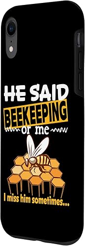 Miniatura 2 de iPhone XR He said Beekeeping or me, I miss him Sometimes Case