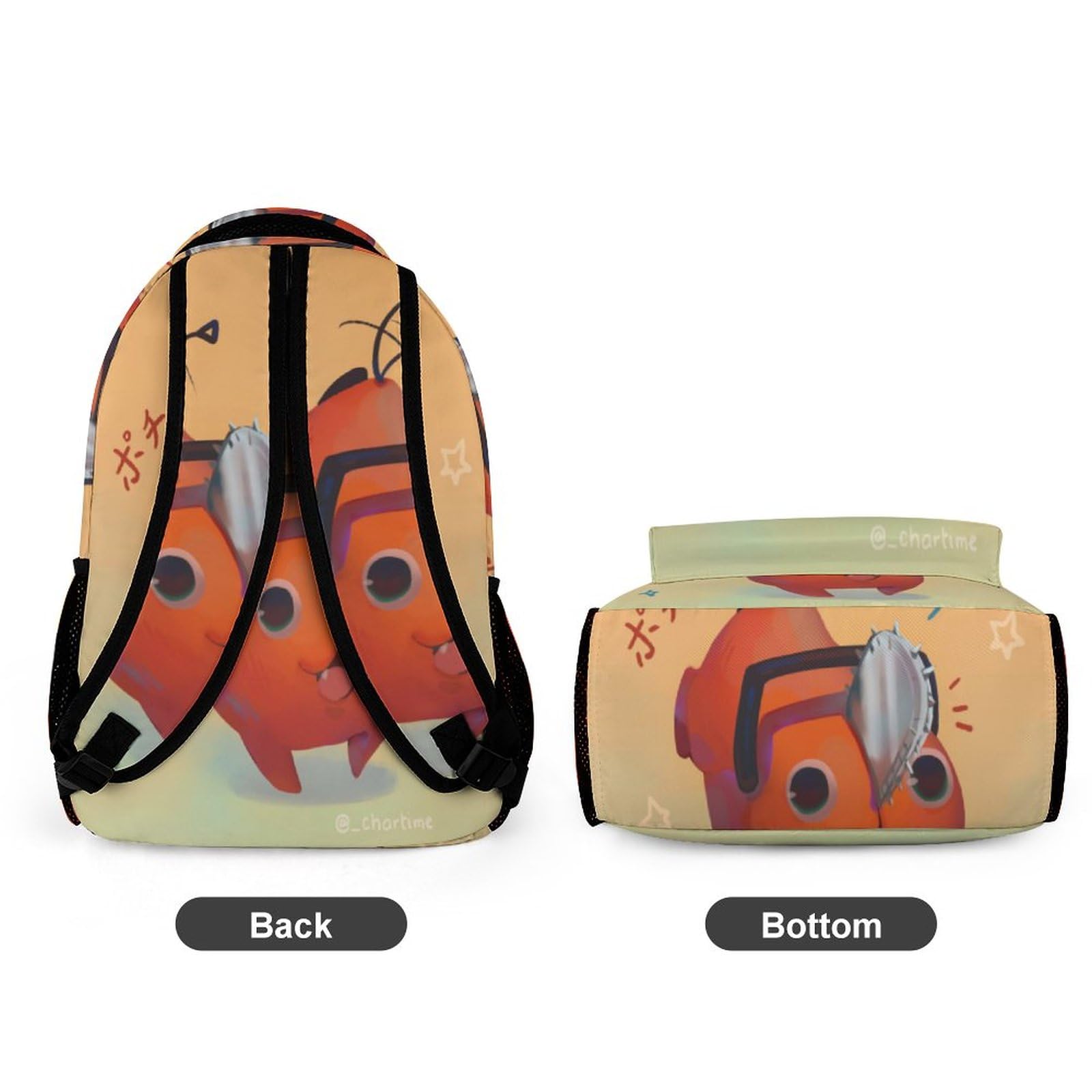 Amazon.co.jp: チェンソーマン デンジ ポチタ 双肩バッグ リュック