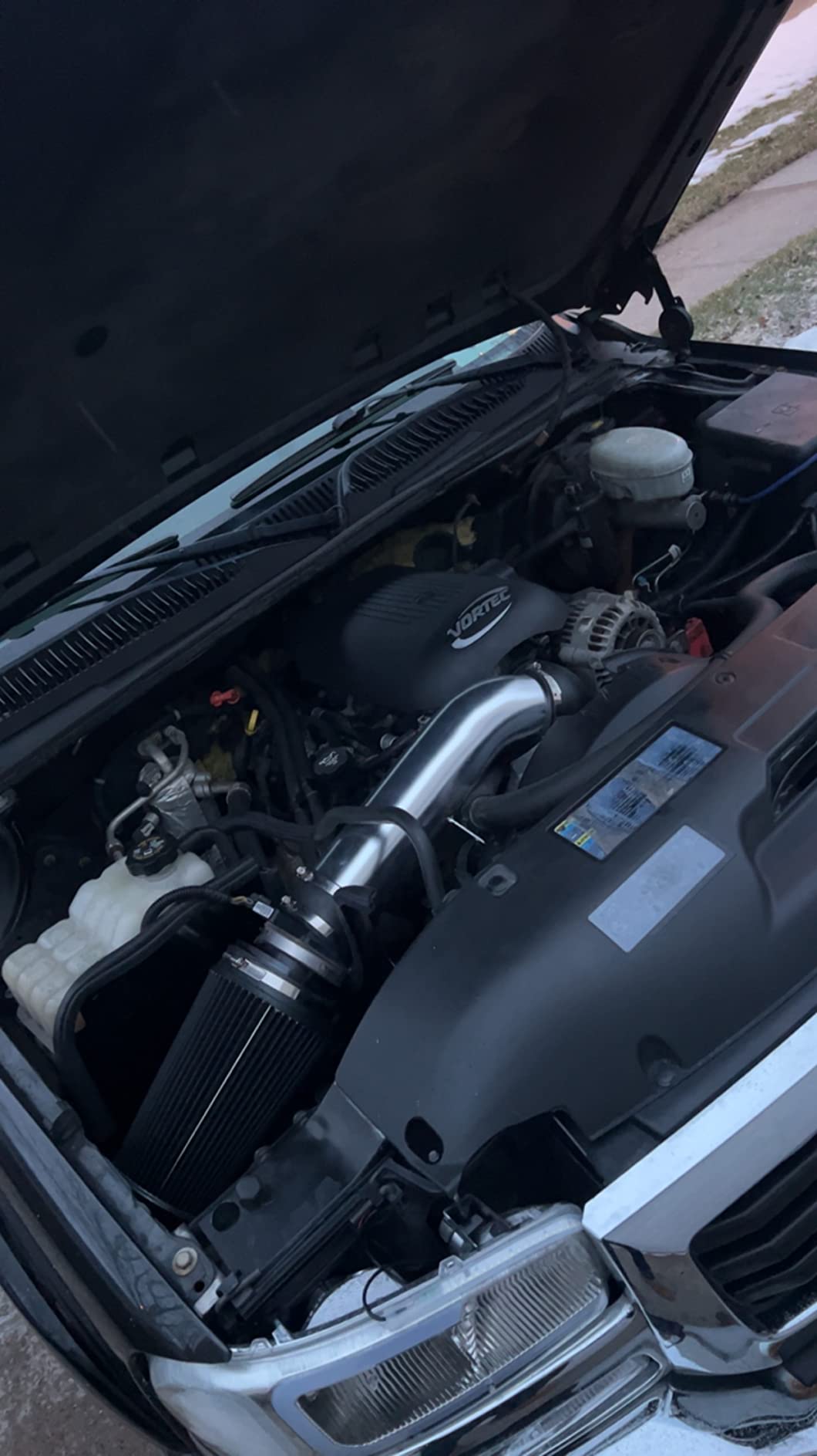 11/mo Finance MooSun 4" Cold Air Intake System + Heat Shield For 99