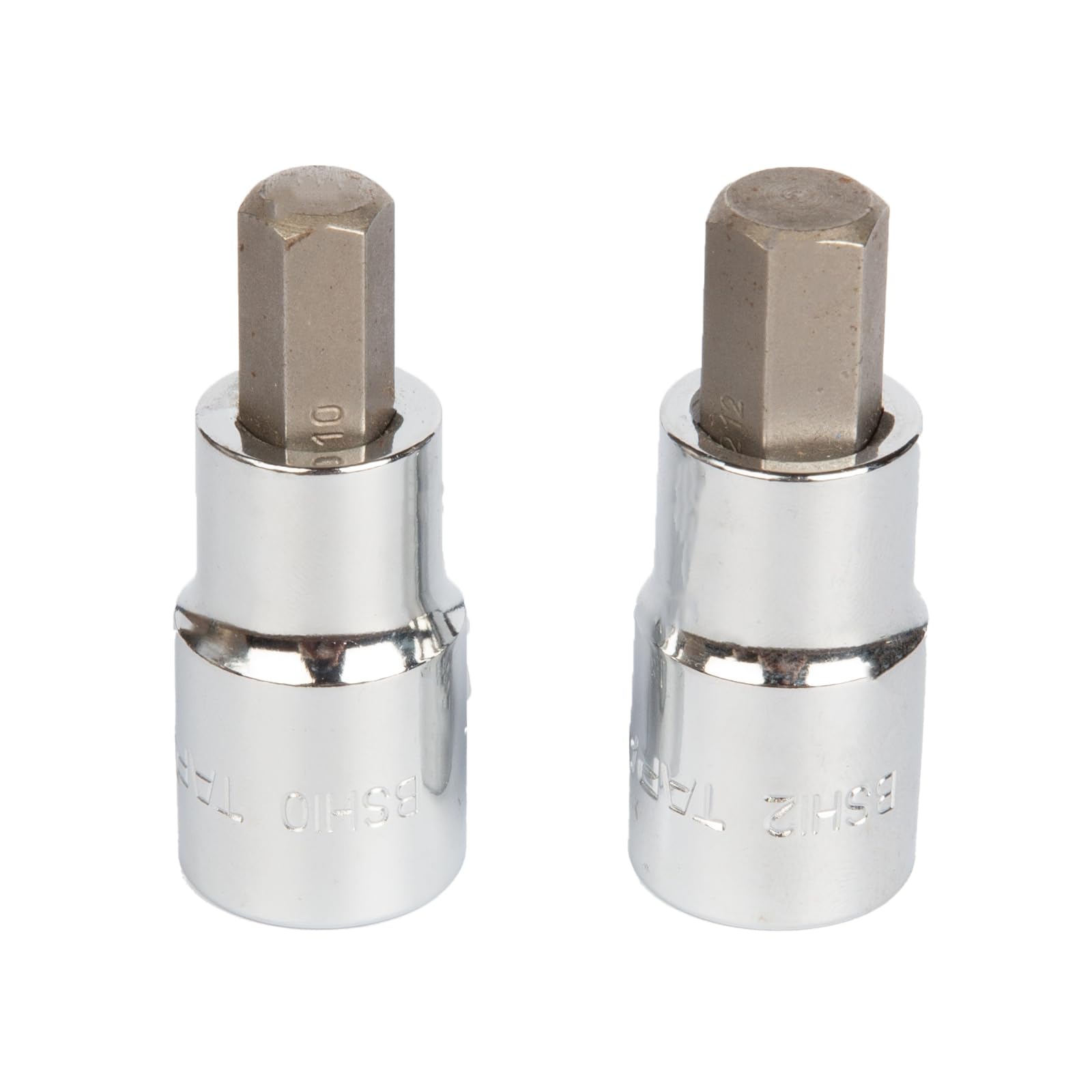 Taparia Hex Bit Socket BSH 10mm / 12mm set of 2 pc, ½ “ Square Drive, 10mm & 12mm, Allen Hex Socket – Suitable for Automotive, Industrial & DIY Applications.-image-8