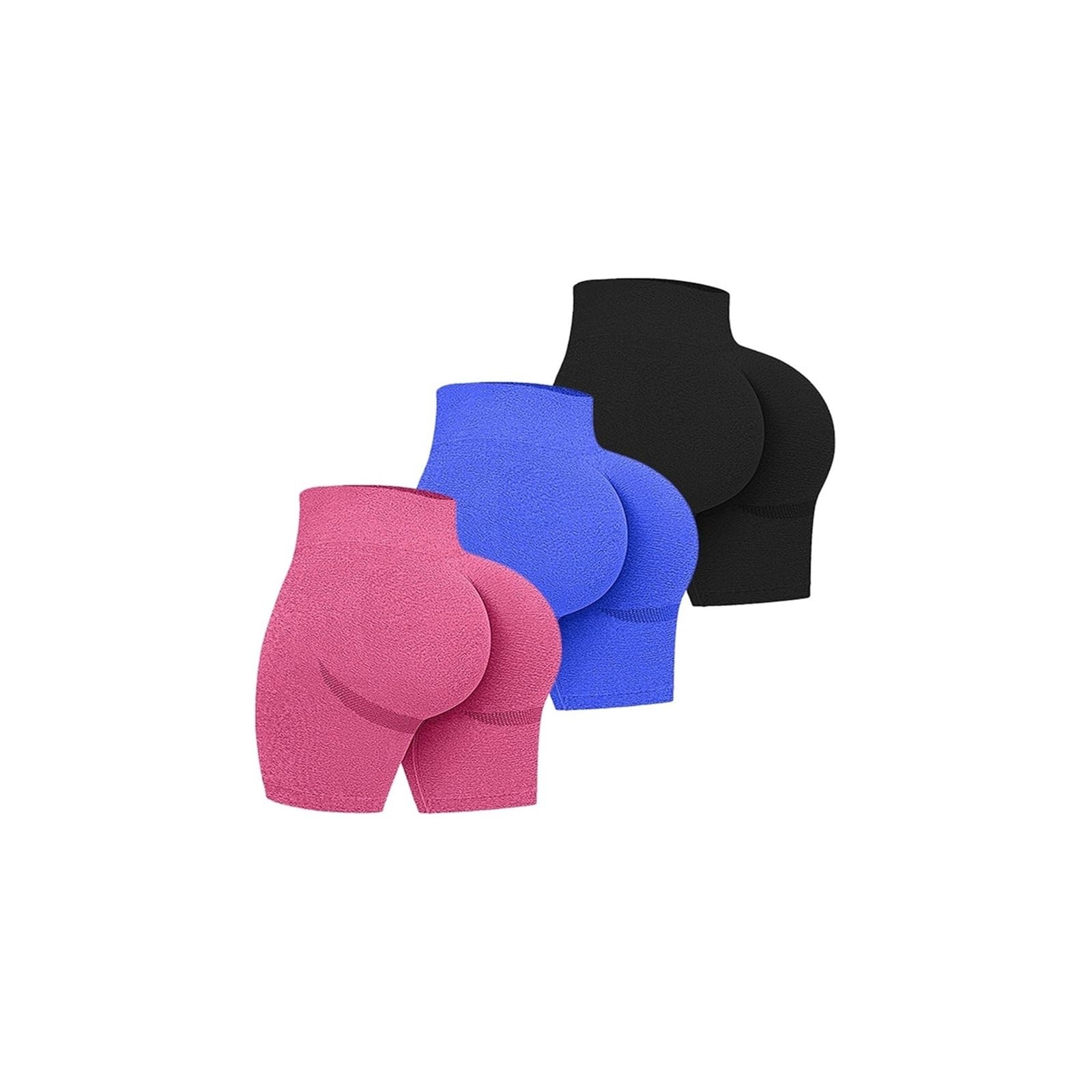Generico Pantalones Cortos sin Costuras for Mujer, Mallas Deportivas Transpirables, Gimnasio y Fitness