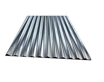 GENERIC RATHNA Traders Roofing Sheets (Natural Silver Color) Size:0.45 MM 12ft(Rate per Bundle) 00010