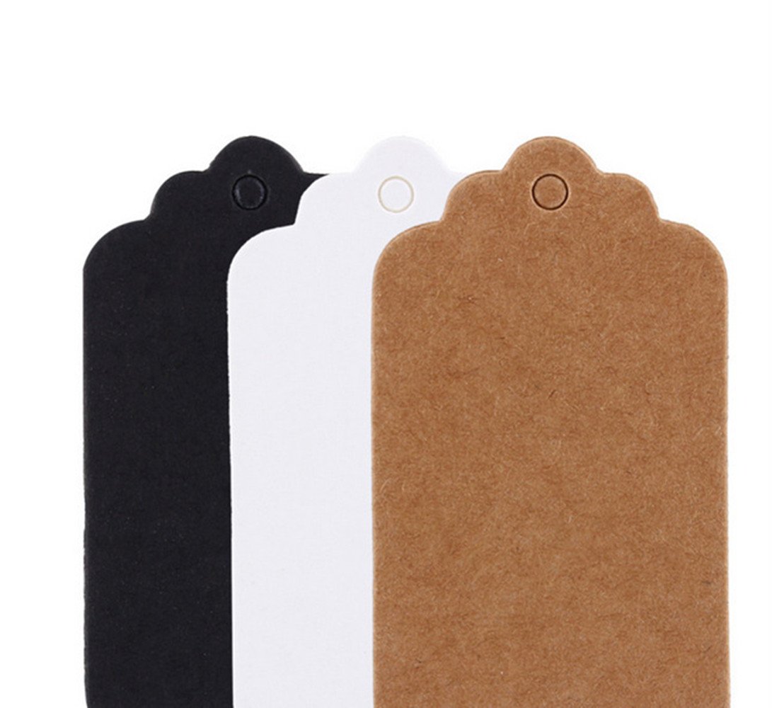 Etichette 100 pz etichetta di carta kraft etichette regalo etichetta matrimonio compleanno etichette per bagagli da appendere tag con 30 meters di iuta spago round-5.5X6cm