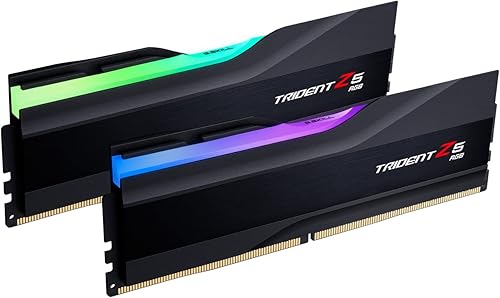 64GB G.Skill DDR5 Trident Z5 RGB 6400MHz CL32 1.40V Kit de doble canal 2X 32GB Negro