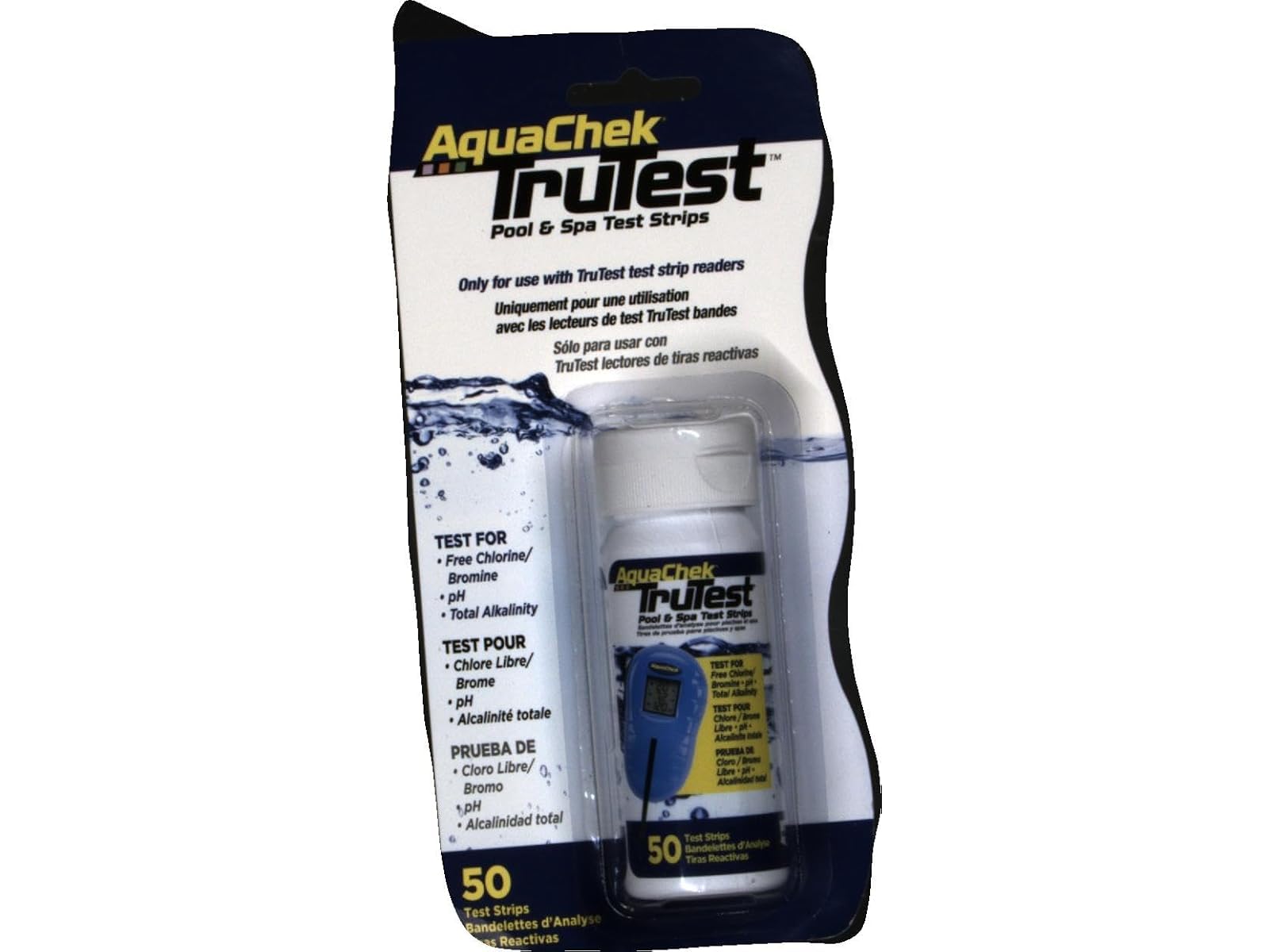 Interline Aquachek Trutest Confezione 50 strisce per test pH cloro per Digitales AquaCheck Trutest Misuratore 2606