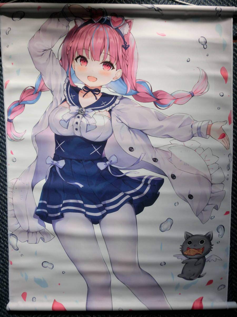 湊あくあ B2タペストリー ホロライブ