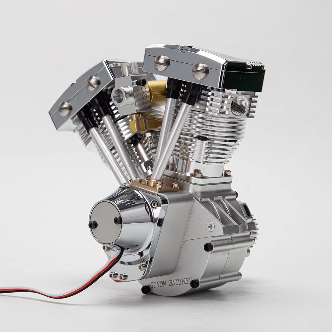 2st ラジコン用エンジン4台で！ (オマケ付き) Amazon.co.jp: FG-VT157 ミニエンジンモデル、15CC OHV V-ツイン 4