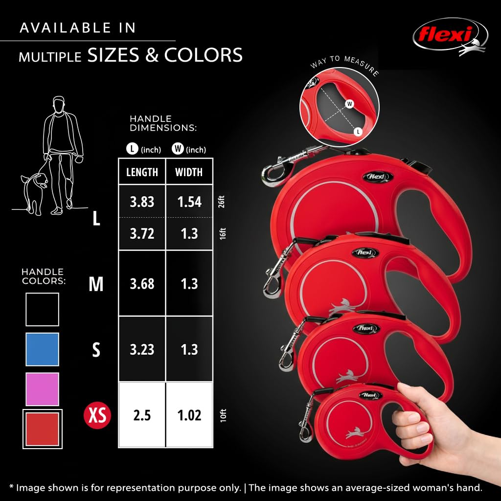 かぼすflexi Fashion Sサイズ リード ヒョウ柄 3m Amazon.com : FLEXI® Classic XS Tape Retractable Dog Leash (Red)-10
