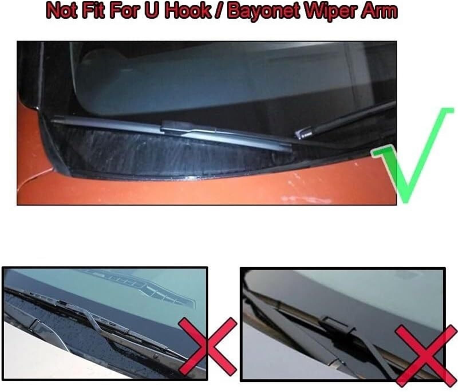 limpiaparabrisas Escobillas limpiaparabrisas delanteras de goma para Nissan para Terrano