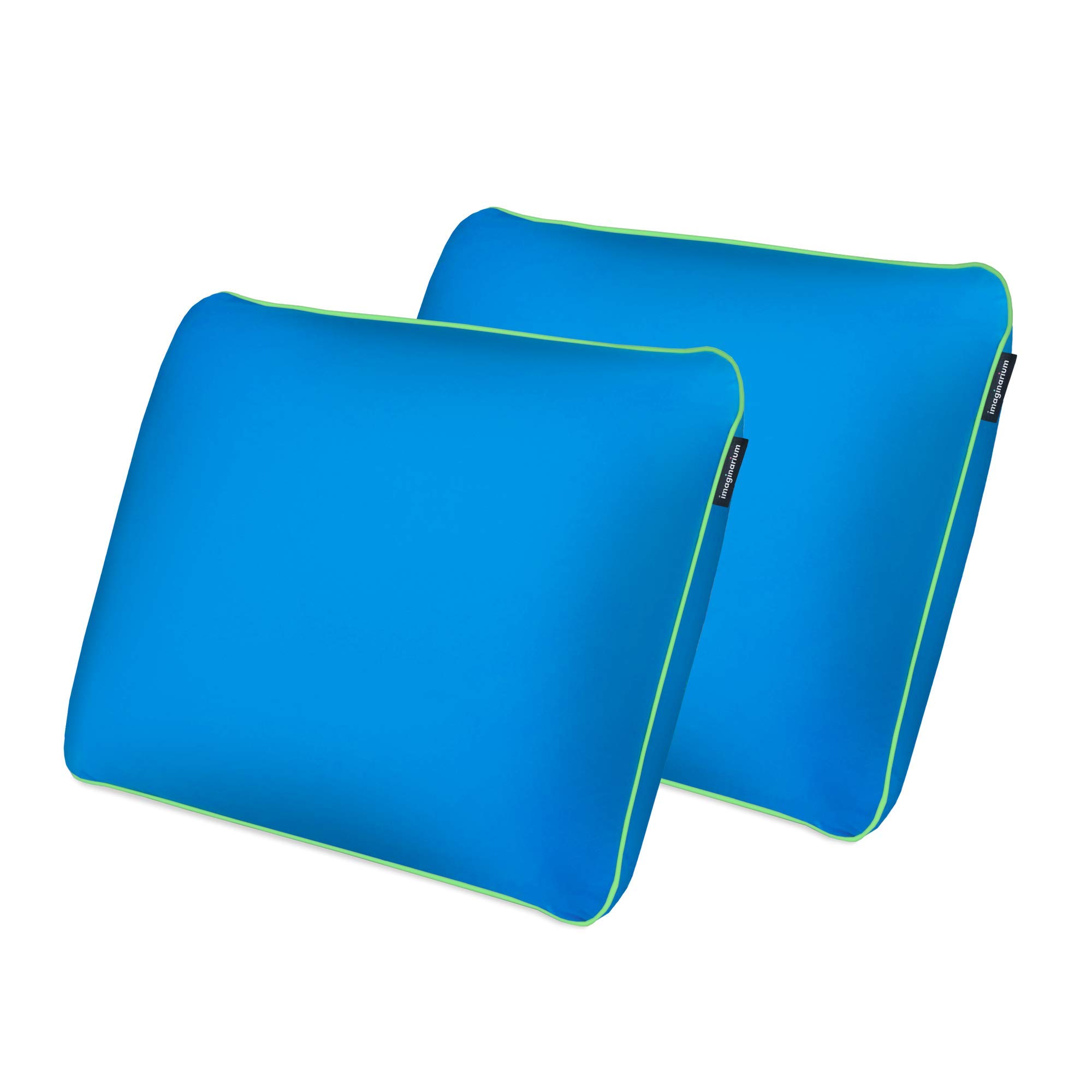 Imaginarium Memory Foam Fun Pillow with Cool-to-The-Touch Cover 2-Pack Cosmic Blue