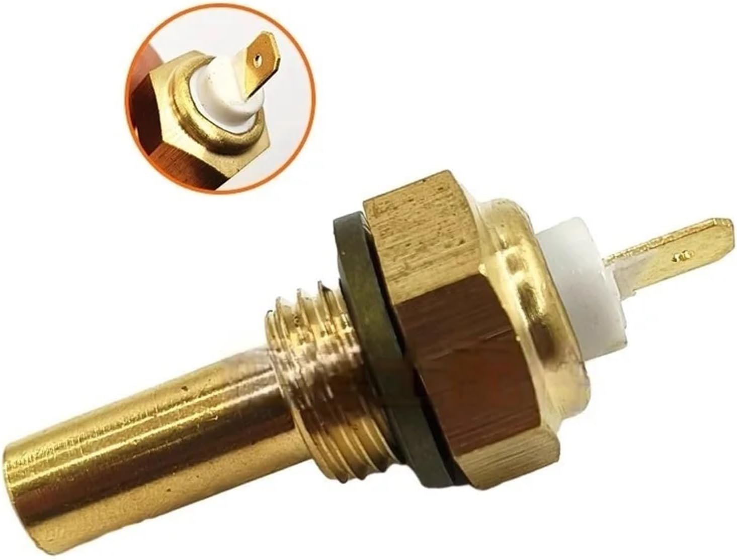 Excavator Hydraulic Oil Water Temperature Sensor Compatible with Models 135 215 275 335 Part Number 2755A006
