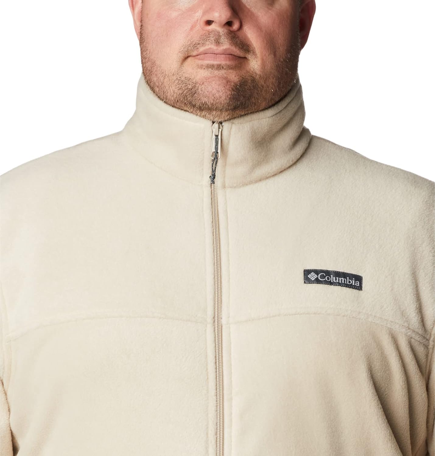 Columbia Men's Steens Mountain 2.0 Full Zip Fleece Jacket Ancient Fossil Small