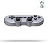 Controlador inalámbrico Bluetooth SN30 Pro de 8Bitdo, control retro gris | Joystick de efecto Hall, para Switch/Switch 2, PC, Steam Deck, Android, Raspberry PI, iPhone, iPad, macOS y Apple TV. Clasificación ESRB: Everyone | por 8Bitdo 5