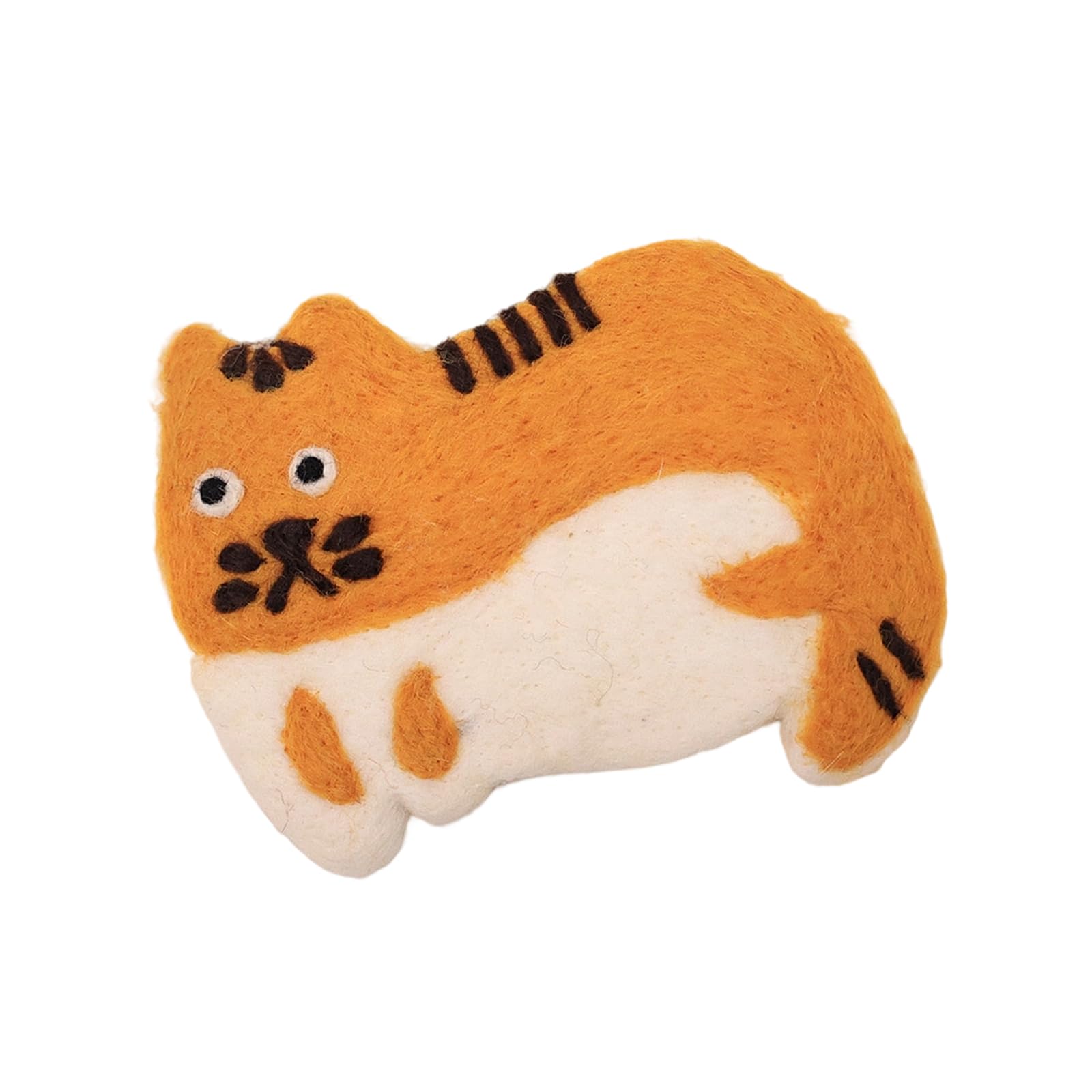Jazuaiao Capricious Animal Shape Wool Coasters Nonslip Bottom Designs Compact Size for Desks Kitchen Countertops Nonslip Coasters Pad