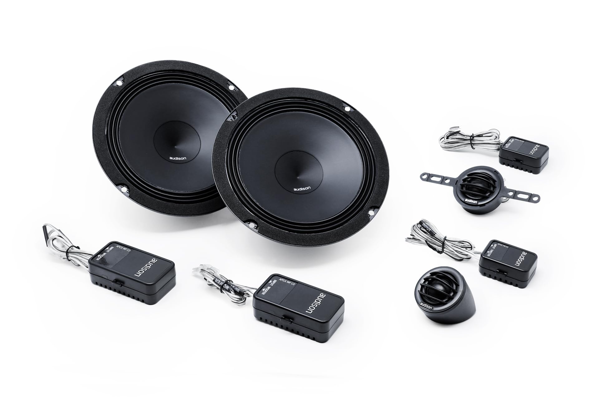 Audison AK 6.5 C2 – Sistema audio auto a due vie da 165 mm, 300W