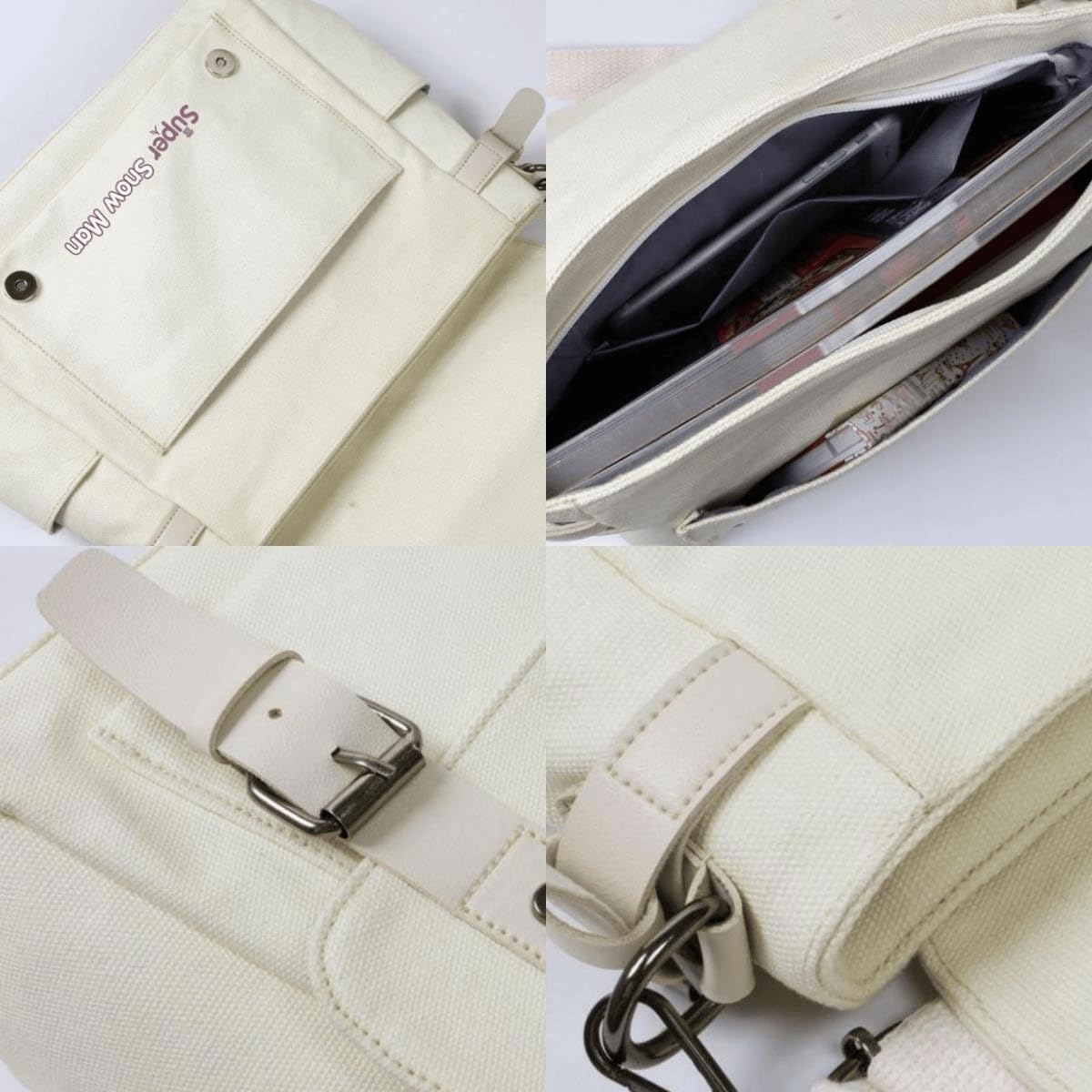 Amazon.co.jp: PROL snowman バックパック 目黒蓮 斜め掛け カバン