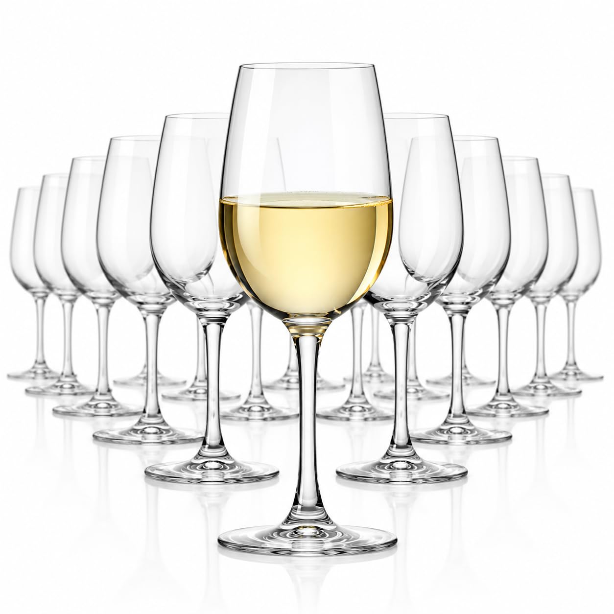 Utopia Nude Reserva Crystal Bordeaux White Wine Glasses 12.3oz / 350ml - Case of 24 - Fine Crystal Glasses