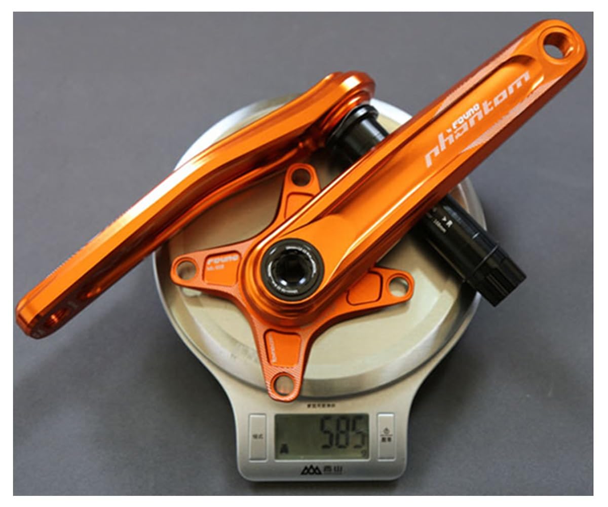 Bike Guarnitura, Set di pedivelle Integrate a 4 Artigli da 170 mm e 175 mm, in Lega di Alluminio 104BCD per Mountain Bike