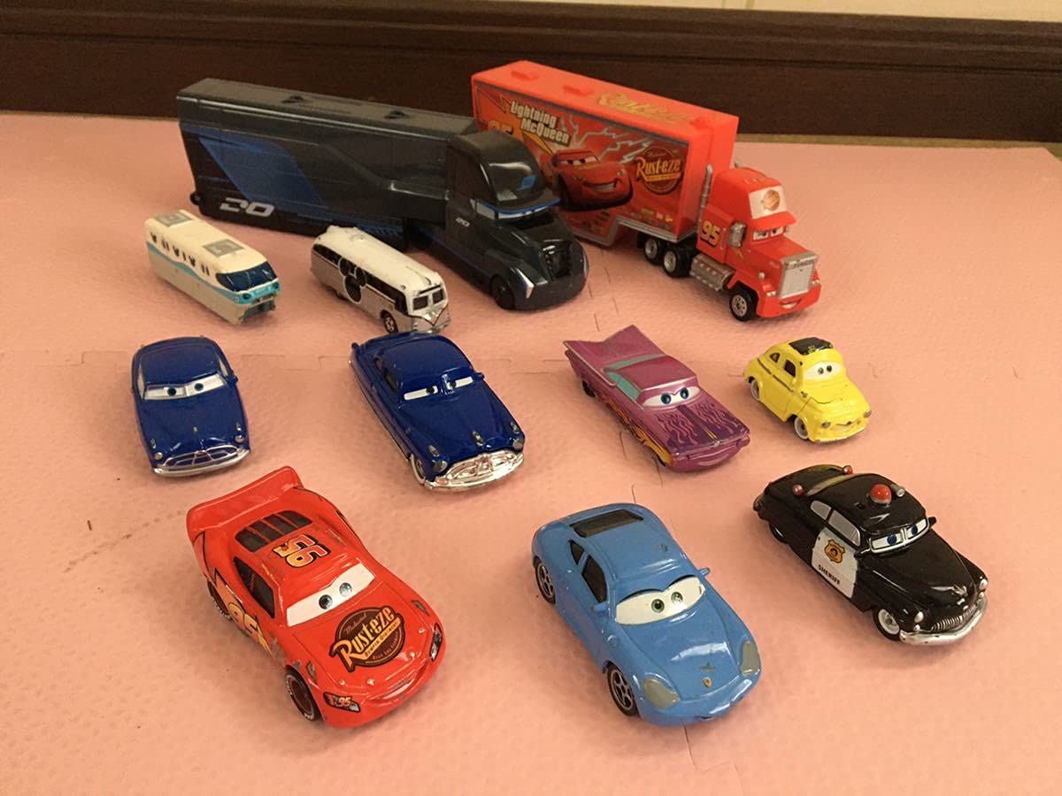 カーズ トレーラーとミニカーセット カーズ ミニカー トレーラー セット
