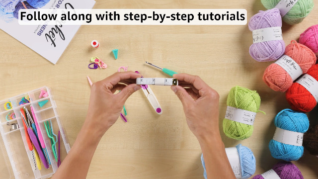 Amazon.com: Piccassio Crochet Kit for Beginners – Complete Starter