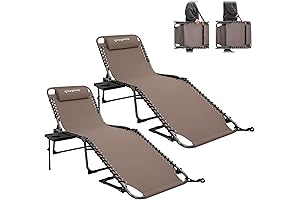 KingCamp Clearance Beach Lounge Chairs for That Summer Getaway