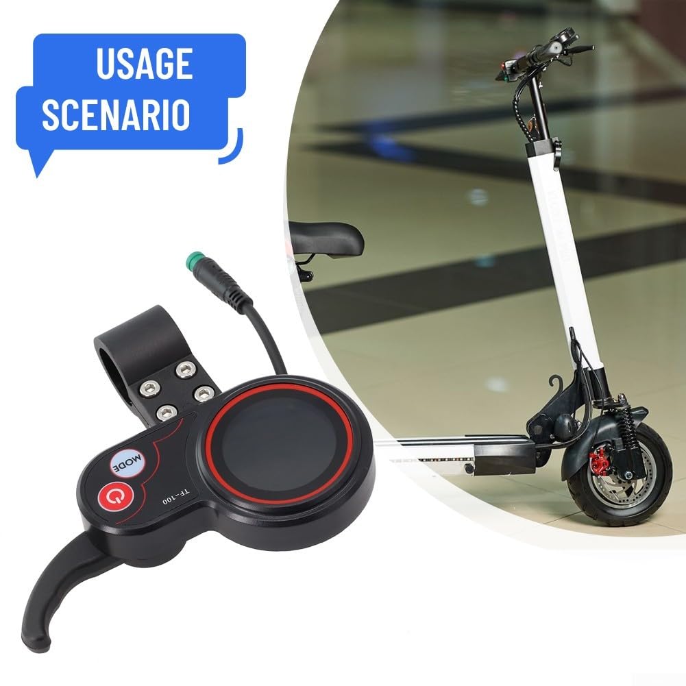 Display LCD Per Scooter Elettrico KUGOO M4/M4 Pro - Pannello 48V TF-100 Con 6 Pin Impermeabile
