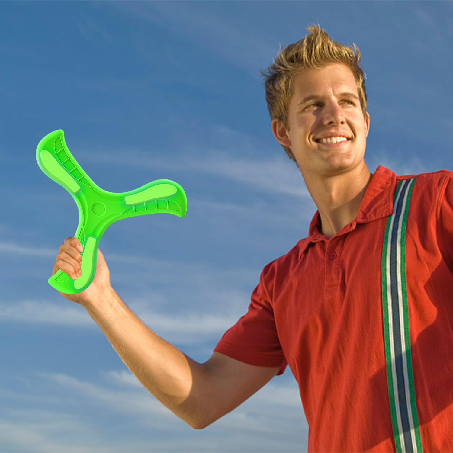 5 Pezzi di Boomerang Splendente, Giocattoli Creativi E Divertenti, Giocattoli per Bambini per Bambini, Regali per Bambini.