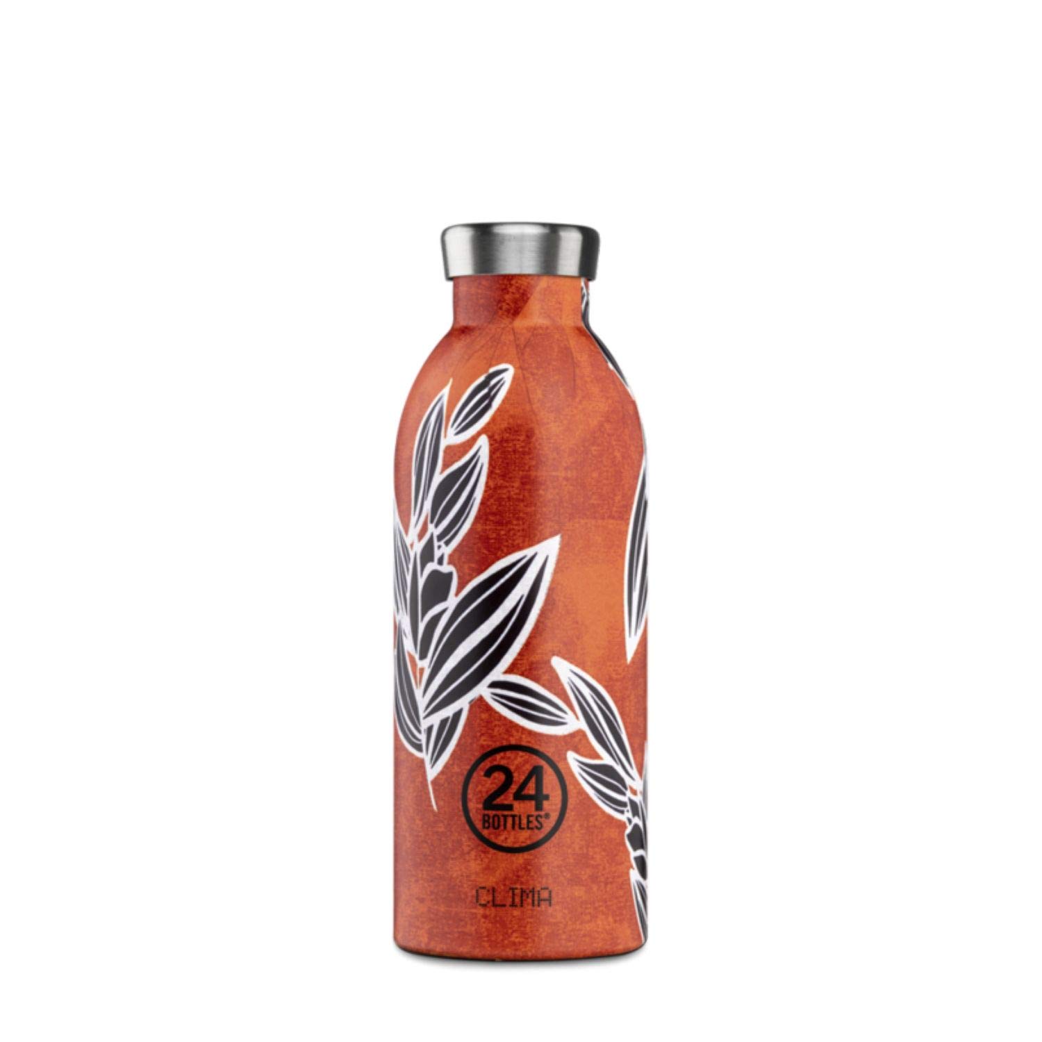 24 Bouteilles Clima 500ml Ashanti Batik bouteille réutilisable au design ethnique chic nomade