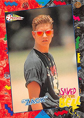Mark-Paul Gosselaar trading card "Zack Morris" (Save by the Bell) 1992 Pacific #12 Cool Shades