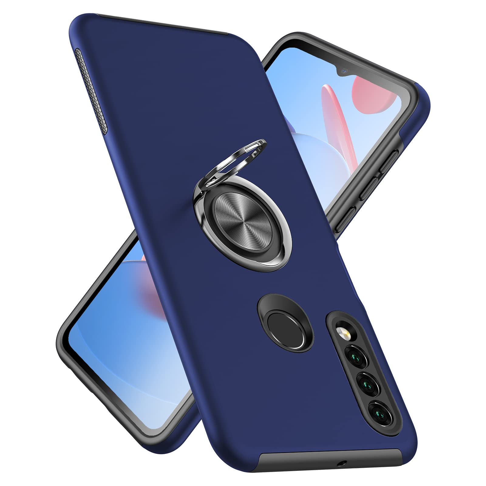 Amazon.co.jp: Huawei P30 Lite ケースリング 耐衝撃 米軍MIL