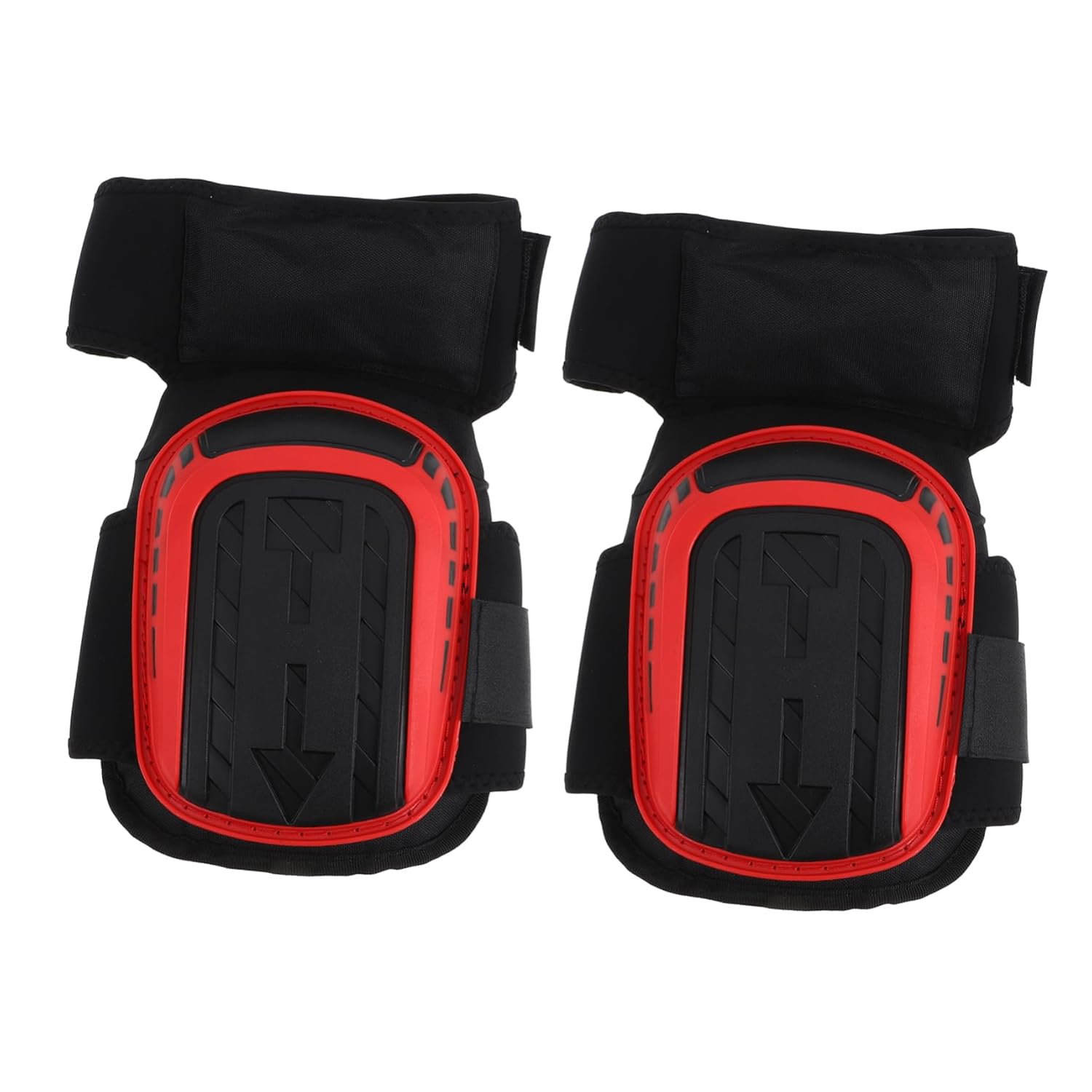 Mipcase Heavy Duty Ergonomic Knee Pads for Construction and Gardening Non- Gel with Adjustable Straps and Comfortable for Men and Women