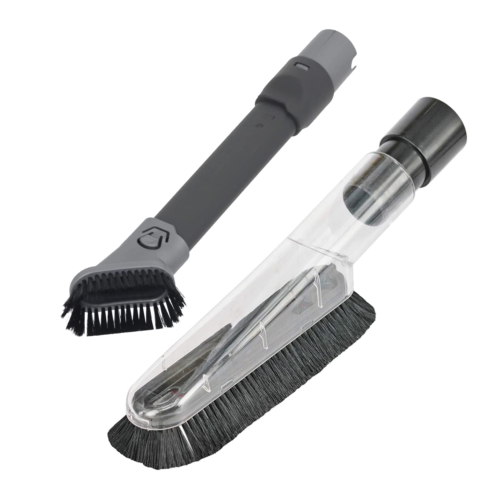 Spares2go2-in-1 Crevice Tool and Soft Dusting Brush Kit Compatible with Shark Rotator Lift-Away Vacuum Cleaner