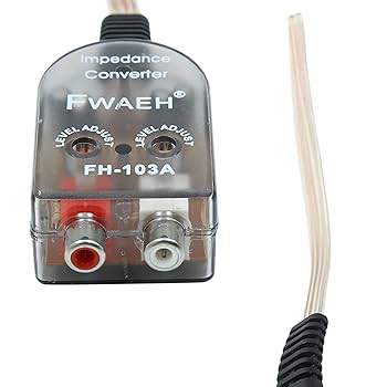 Amazon | uxcell カーオーディオインピーダンスコンバータ DC