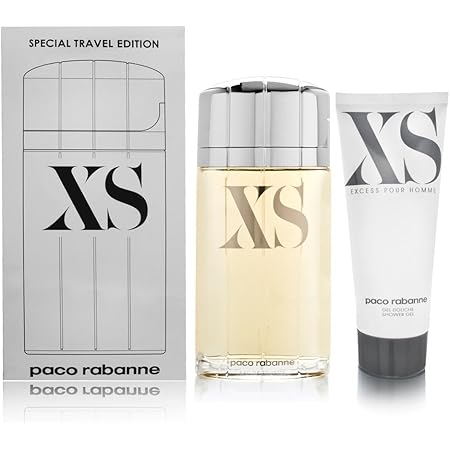 Amazon Com Paco Rabanne Xs 2 Piece Set Eau De Toilette Spray Shower Gel For Men Fragrance Sets Beauty Personal Care