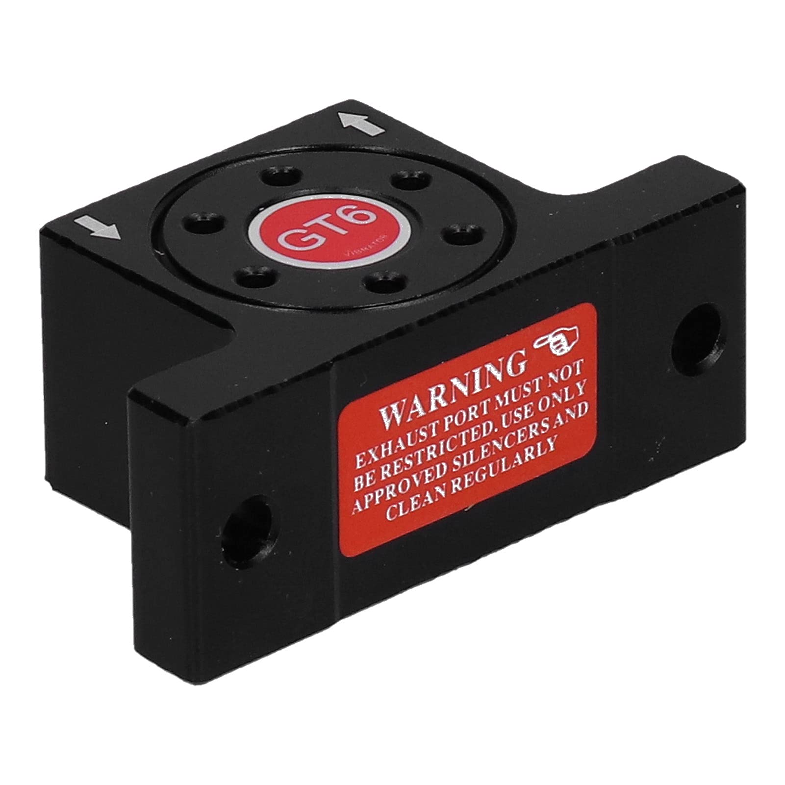 Vibratore Pneumatico Turbina, Oscillatore per Piattaforme Vibranti Industriali con Filettatura 1/8 Pollici per Scarico Silos