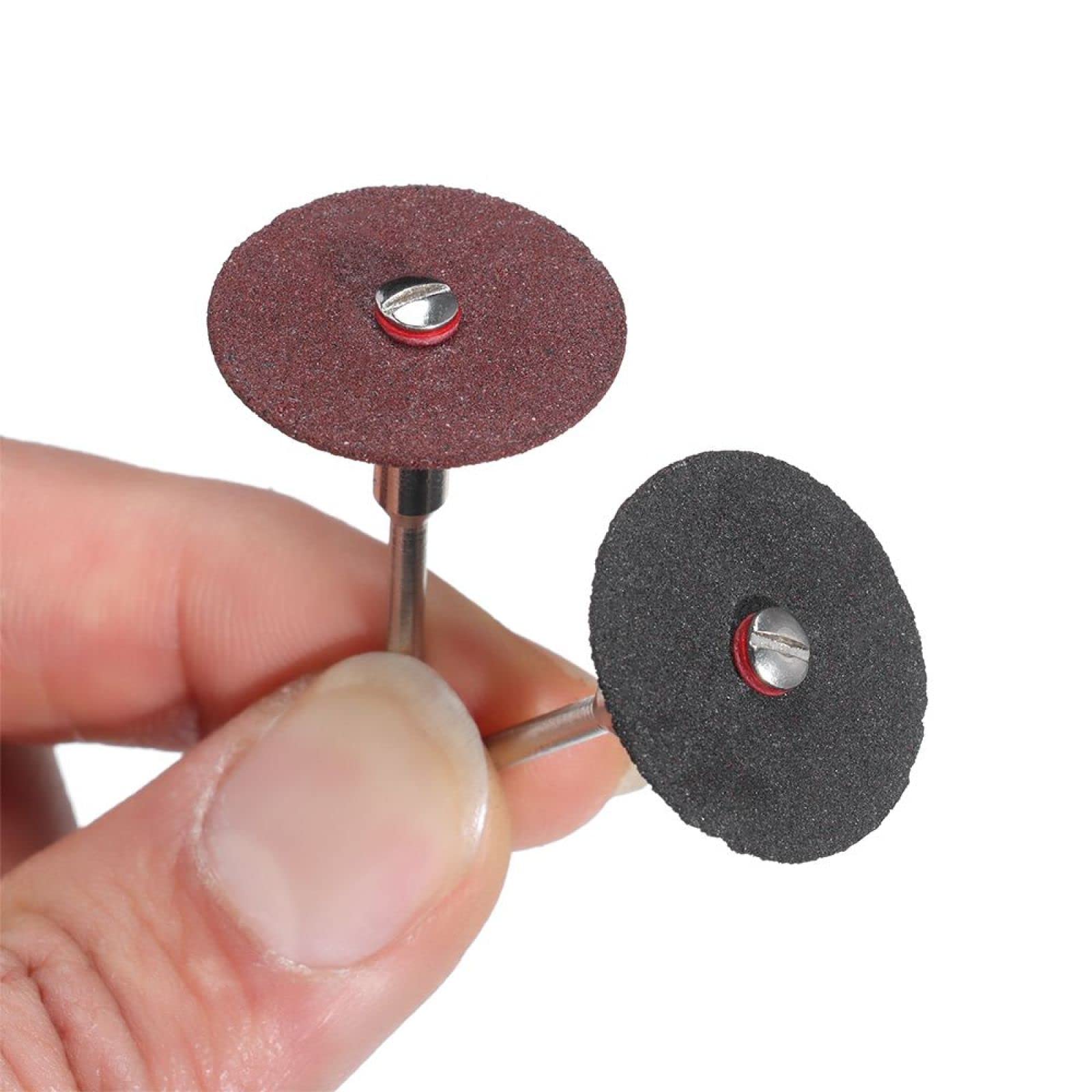 Discos de Corte Abrasivos de 25Mm, Accesorios de 36 Uds., Muelas de Corte Reforzadas, Herramienta de Disco de Hoja Giratoria/Black